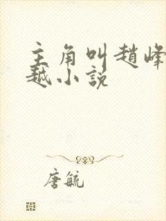主角叫赵峰的穿越小说