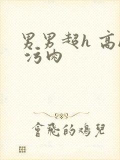 男男超h 高h 污肉