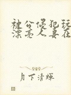 被公侵犯玩弄的漂亮人妻在线