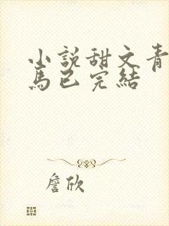 小说甜文青梅竹马已完结