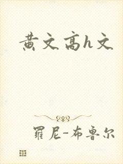 黄文高h文