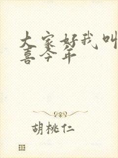 大家好我叫林小喜今年封面