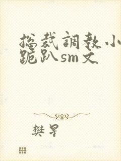 总裁调教小秘书跪趴sm文封面