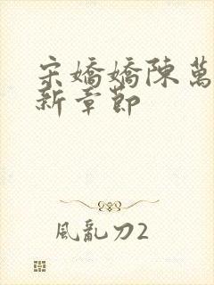 宋娇娇陈万里最新章节