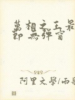 万相之王最新章节 无弹窗