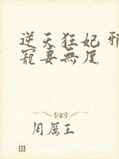 逆天狂妃 邪王宠妻无度