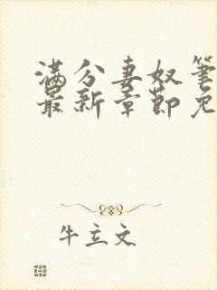 满分妻奴笔趣阁最新章节免费阅读全文