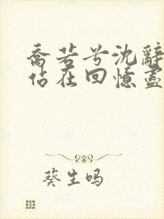 乔若兮沈辞安他站在回忆尽头小说