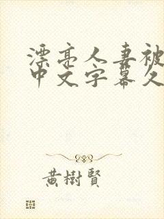 漂亮人妻被中出中文字幕久久