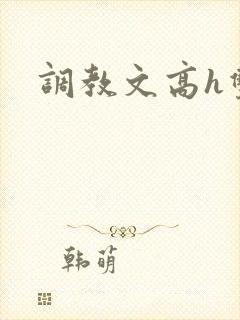 调教文高h双性封面