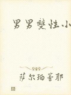 男男双性小说h封面