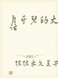 月牙儿的大学生活封面