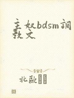 主奴bdsm调教文