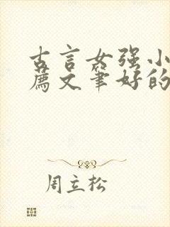 古言女强小说推荐文笔好的封面