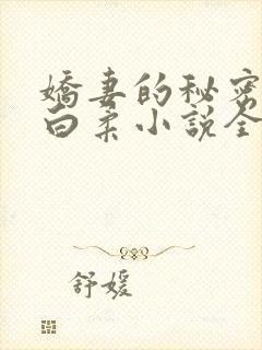 娇妻的秘密王平白柔小说全文阅读