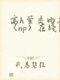 高h荤爽肉欲文〈np〉在线阅读封面