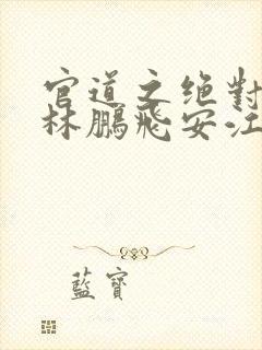 官道之绝对权力林鹏飞安江阅读全本小说