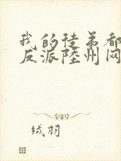 我的徒弟都是大反派陆州网络小说