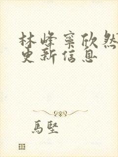 林峰宁欣然最新更新信息