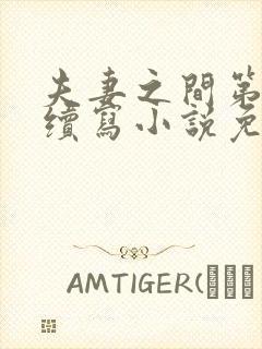 夫妻之间第二部续写小说免费阅读