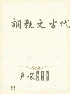 调教文古代h封面