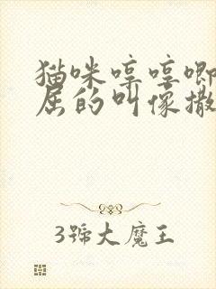 猫咪哼哼唧唧委屈的叫像撒娇一样