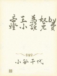 帝王为奴by青灯小说免费阅读