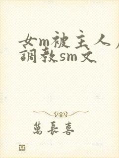 女m被主人虐玩调教sm文封面