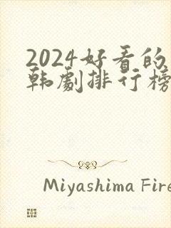 2024好看的韩剧排行榜前十名封面