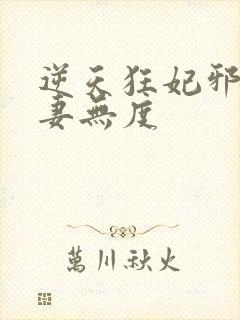 逆天狂妃邪王宠妻无度