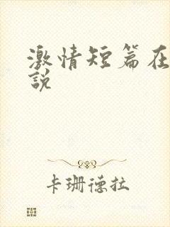激情短篇在线小说