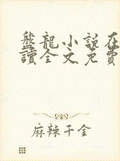 盘龙小说在线阅读全文免费无弹窗