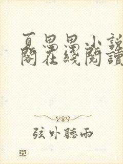 夏思思小说笔趣阁在线阅读