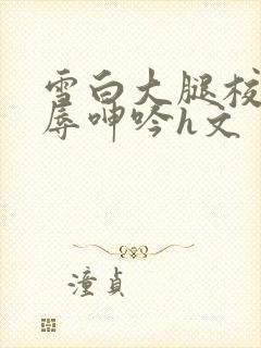 雪白大腿校花屈辱呻吟h文