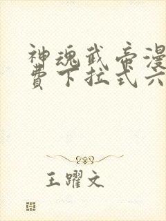 神魂武帝漫画免费下拉式六漫画6漫画