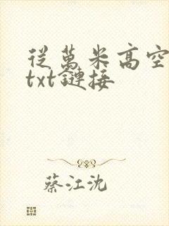 从万米高空降临txt链接封面