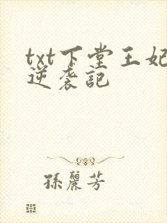 txt下堂王妃逆袭记封面