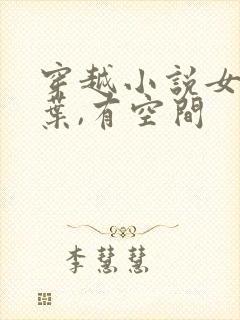 穿越小说女主姓叶,有空间封面