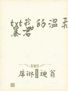 txt我的温柔暴君