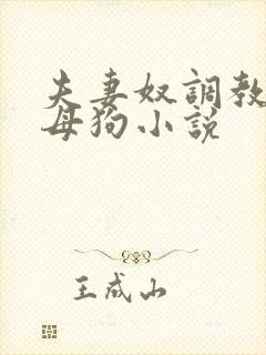 夫妻奴调教绿帽母狗小说