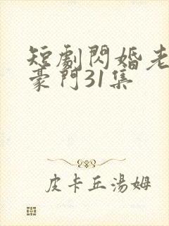 短剧闪婚老公是豪门31集