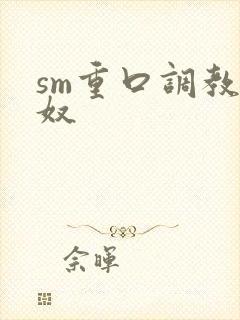 sm重口调教男奴封面