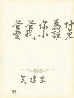 爸爸你为什么不爱我小说免费阅读