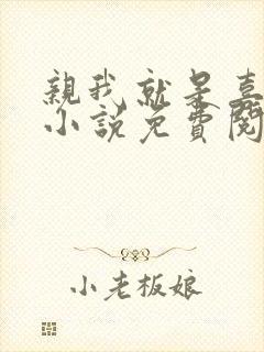 亲我就是喜欢我小说免费阅读