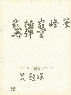 武极巅峰笔趣阁无弹窗封面