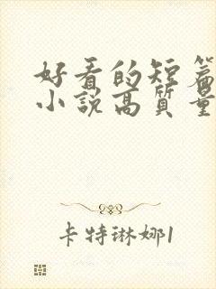 好看的短篇言情小说高质量文笔好