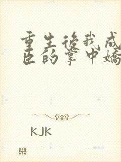 重生后我成了权臣的掌中娇txt下载