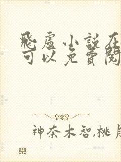 飞卢小说在哪里可以免费阅读