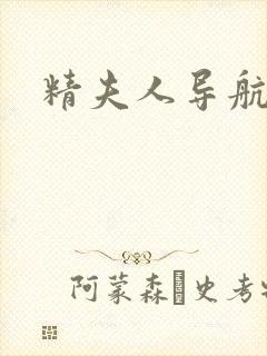 精夫人导航封面