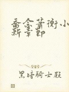 乔念萧衡小说最新章节